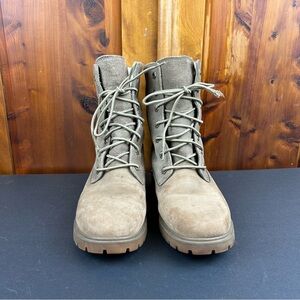 Timberland Jayne Waterproof Teddy Fleece Fold Down Nubuck Boots Country